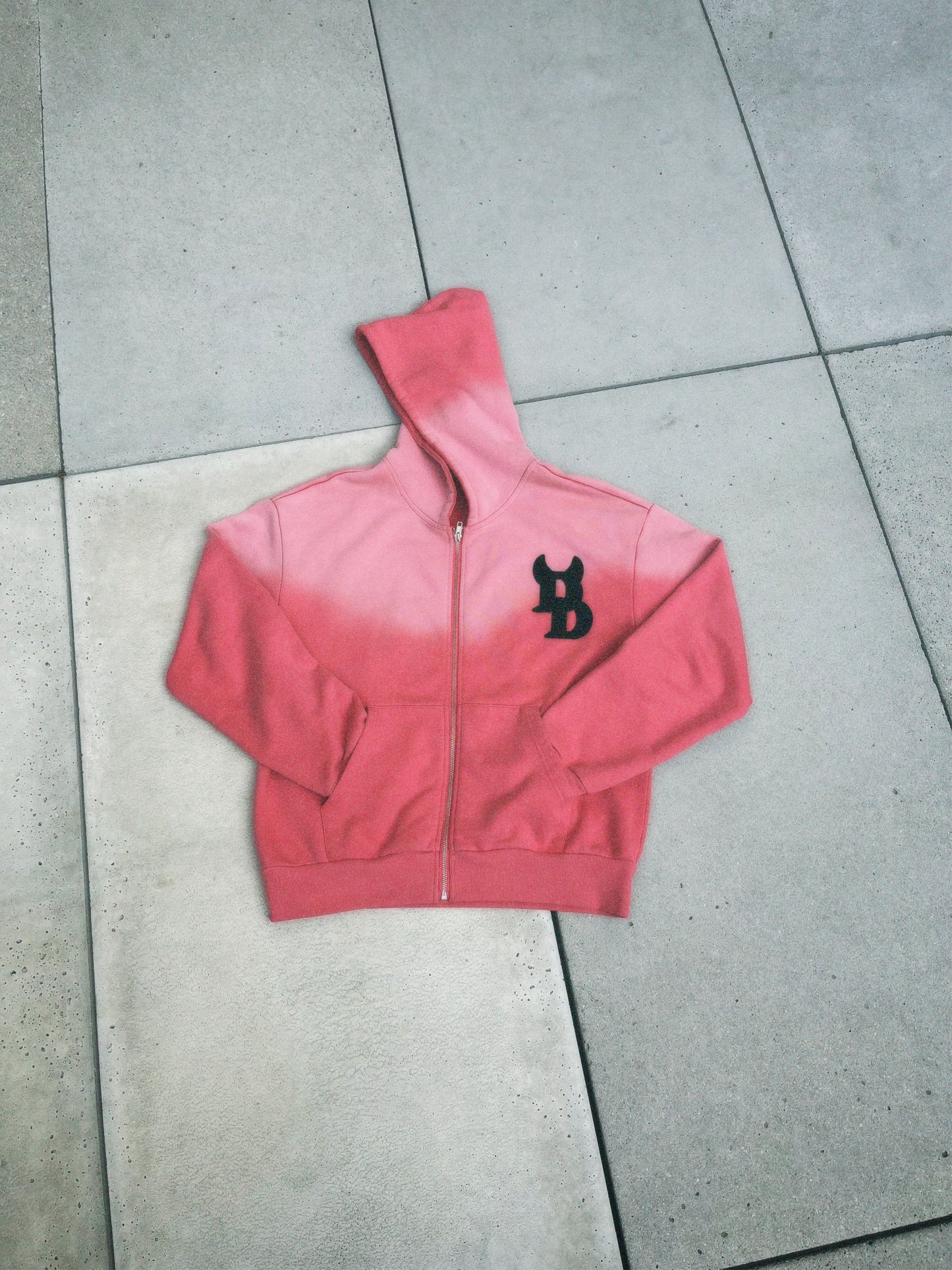 Dare Devil University Sun-Faded Zip Up