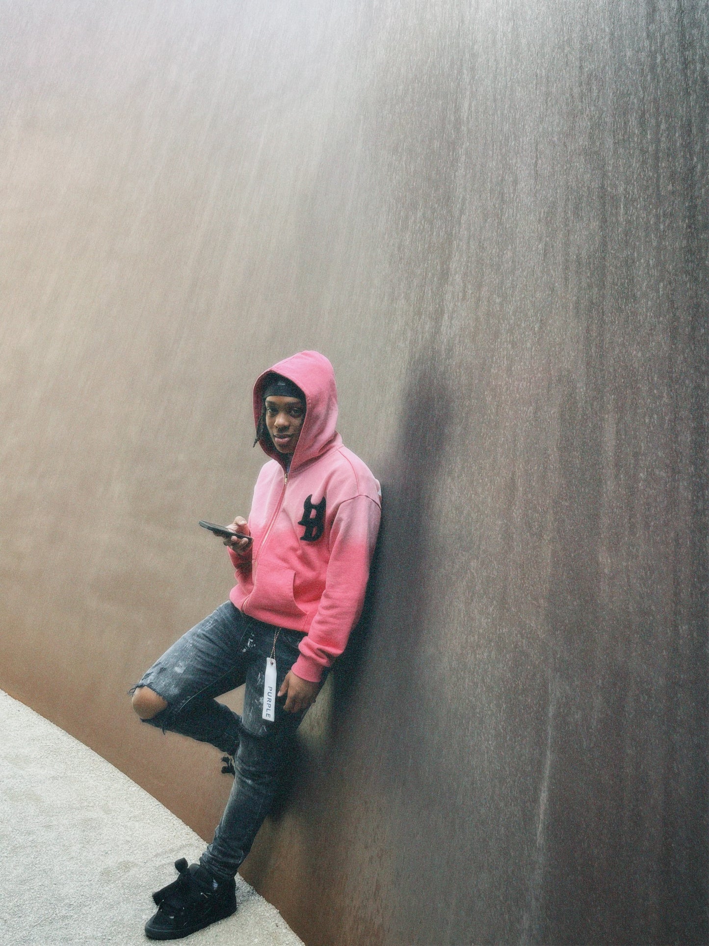 Dare Devil University Sun-Faded Zip Up