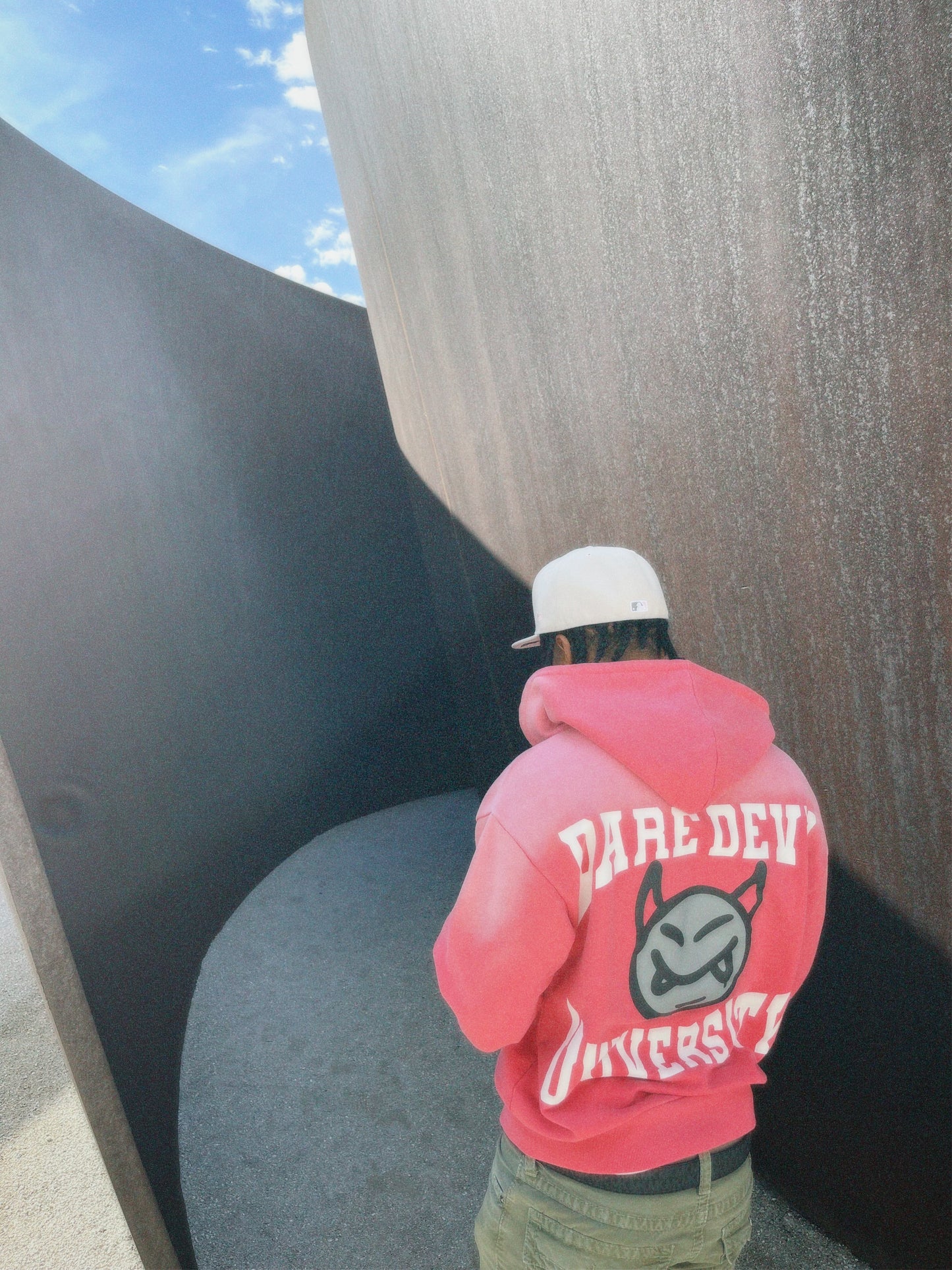 Dare Devil University Sun-Faded Zip Up